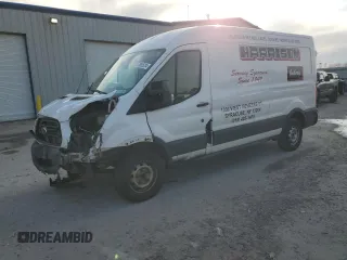 2015 Ford Transit Cargo with VIN 1FTNE2CM3FKA03408, listed as a Copart auction lot 78895204 with 170,461 mi miles and Salvage Title. Bid and sale history available at carsss.com. Image 1.