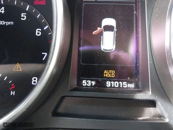 2019 Hyundai Santa Fe XL Limited Ultimate with VIN KM8SR4HF8KU310967, listed as a IAAI auction lot 41419941 with 91,015 mi miles. Bid and sale history available at carsss.com. Image 16.
