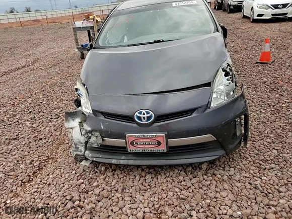 2015 Toyota Prius Plug-In Advanced with VIN JTDKN3DP2F3070836, listed as a Copart auction lot 41812264 with 0 mi miles. Bid and sale history available at carsss.com. Image 12.