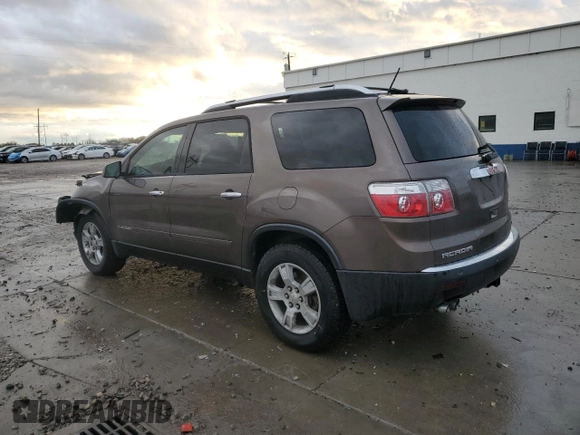 2008 GMC Acadia SLE1 with VIN 1GKEV13788J174866, listed as a Copart auction lot 86657394 with Not Provided miles and Salvage Title. Bid and sale history available at DreamBid. Image 2.