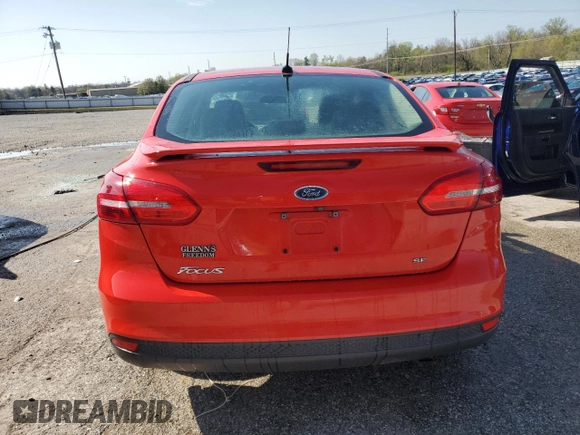 2015 Ford Focus SE with VIN 1FADP3F2XFL336419, listed as a Copart auction lot 52314705 with 105,555 mi miles and Salvage Title. Bid and sale history available at carsss.com. Image 6.