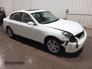 2004 Infiniti G35 w/Leather z VIN JNKCV51F84M701963, wystawiony jako IAAI lot #41796976 z przebiegiem 158 375 mil mil oraz . Historia ofert i sprzedaży dostępna na DreamBid. Obrazek 1.