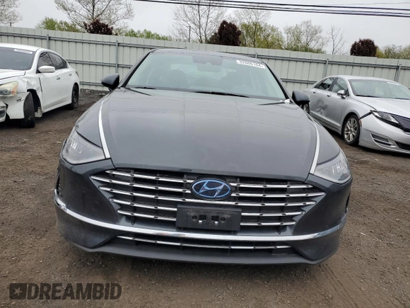 2020 Hyundai Sonata Hybrid Blue with VIN KMHL24JJ4LA009753, listed as a Copart auction lot 52606164 with 29,122 mi miles. Bid and sale history available at carsss.com. Image 5.