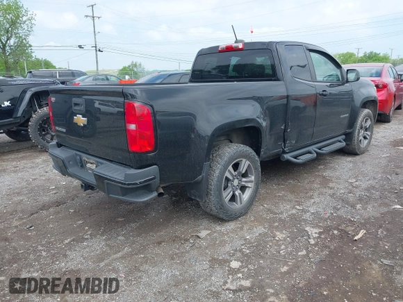 2018 Chevrolet Colorado 2WD Work Truck with VIN 1GCHSBEA9J1111958, listed as a IAAI auction lot 42097850 with 91,562 mi miles. Bid and sale history available at carsss.com. Image 4.