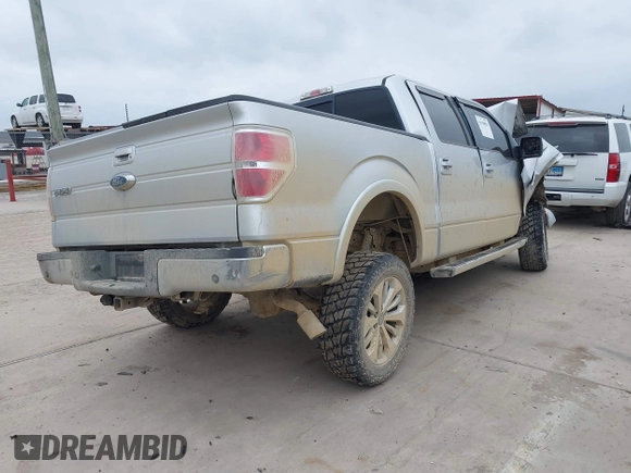 2011 Ford F-150 XLT with VIN 1FTFW1ET0BFB09849, listed as a IAAI auction lot 41500853 with 240,736 mi miles. Bid and sale history available at carsss.com. Image 4.