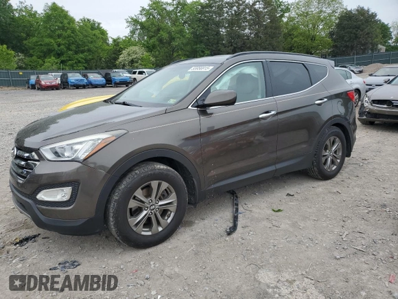 2014 Hyundai Santa Fe z VIN 5XYZUDLB7EG179669, wystawiony jako Copart lot #55956915 z przebiegiem 172 530 mil mil oraz Szkoda całkowita • Salvage title. Historia ofert i sprzedaży dostępna na DreamBid. Obrazek 1.