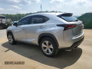 2017 Lexus NX 200t with VIN JTJYARBZ7H2078501, listed as a Copart auction lot 59985045 with 107,642 mi miles and Salvage title. Bid and sale history available at DreamBid. Image 2.