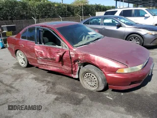 2001 Mitsubishi Galant ES z VIN 4A3AA46G81E155412, wystawiony jako Copart lot #73244754 z przebiegiem 267 491 mil mil oraz Szkoda całkowita • Salvage title. Historia ofert i sprzedaży dostępna na DreamBid. Obrazek 4.
