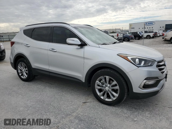 2017 Hyundai Santa Fe 2.0T with VIN 5XYZUDLA3HG413463, listed as a Copart auction lot 50552885 with 195,657 mi miles and Clean title. Bid and sale history available at DreamBid. Image 4.