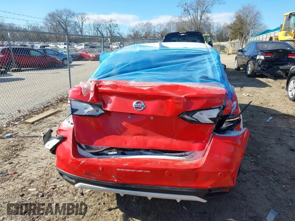 2022 Nissan Versa SV z VIN 3N1CN8EV0NL839211, wystawiony jako IAAI lot #41362397 z przebiegiem 7 670 mil mil oraz . Historia ofert i sprzedaży dostępna na DreamBid. Obrazek 17.