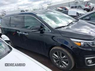 2016 Kia Sedona SX-L with VIN KNDME5C16G6148150, listed as a IAAI auction lot 41744207 with 102,696 mi miles. Bid and sale history available at carsss.com. Image 14.