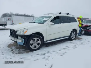 2012 Mercedes-Benz GL-Class GL 450 with VIN 4JGBF7BE1CA778228, listed as a IAAI auction lot 41600173 with 115,605 mi miles. Bid and sale history available at carsss.com. Image 2.