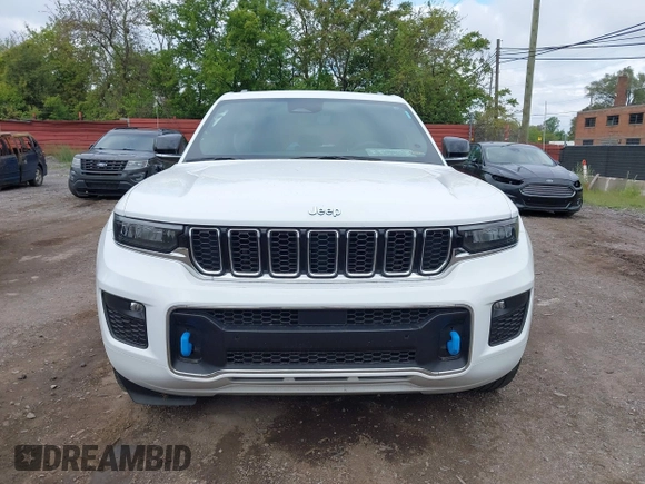 2022 Jeep Grand Cherokee Overland z VIN 1C4RJYD60N8717511, wystawiony jako IAAI lot #42366903 z przebiegiem 43 844 mil mil oraz . Historia ofert i sprzedaży dostępna na DreamBid. Obrazek 12.