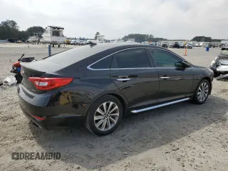 2016 Hyundai Sonata Sport with VIN 5NPE34AF8GH377664, listed as a Copart auction lot 49029885 with 155,465 mi miles and Salvage Title. Bid and sale history available at DreamBid. Image 3.