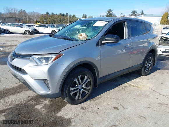 2018 Toyota RAV4 LE with VIN 2T3BFREV7JW728587, listed as a IAAI auction lot 41312419 with 103,134 mi miles. Bid and sale history available at carsss.com. Image 17.