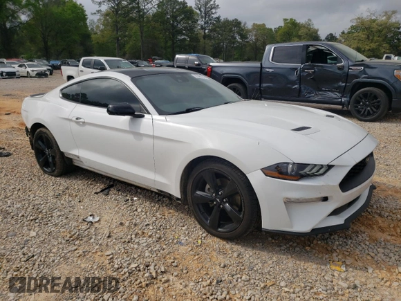 2023 Ford Mustang EcoBoost with VIN 1FA6P8TH8P5102168, listed as a Copart auction lot 51461255 with 54,446 mi miles and Salvage Title. Bid and sale history available at carsss.com. Image 4.