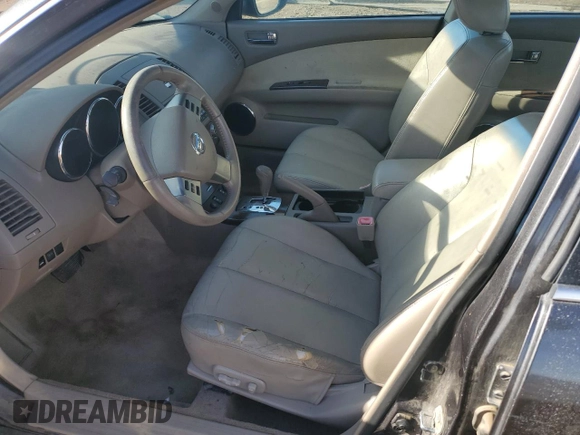 2005 Nissan Altima SE z VIN 1N4BL11D95N466730, wystawiony jako Copart lot #46730555 z przebiegiem Nie podano mil oraz Czysty tytuł • Clean title. Historia ofert i sprzedaży dostępna na DreamBid. Obrazek 7.