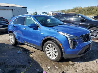 2023 Cadillac XT4 AWD Luxury with VIN 1GYFZBR46PF170575, listed as a Copart auction lot 75931784 with 8,561 mi miles and Salvage Title. Bid and sale history available at carsss.com. Image 4.