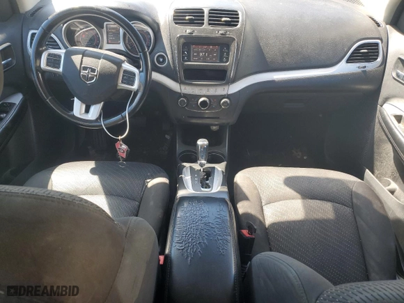 2015 Dodge Journey American Value Pkg with VIN 3C4PDCAB1FT665280, listed as a Copart auction lot 48864065 with 142,835 mi miles and Salvage Title. Bid and sale history available at carsss.com. Image 8.