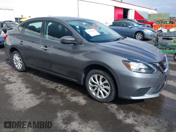 2019 Nissan Sentra SV with VIN 3N1AB7AP5KY357883, listed as a IAAI auction lot 41783436 with 89,636 mi miles and . Bid and sale history available at DreamBid. Image 1.