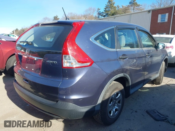 2014 Honda CR-V LX with VIN 2HKRM4H3XEH705576, listed as a IAAI auction lot 41280825 with 124,845 mi miles. Bid and sale history available at carsss.com. Image 4.