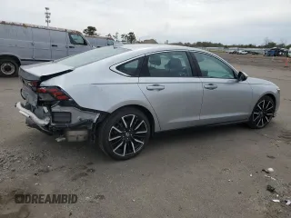 2024 Honda Accord Touring with VIN 1HGCY2F87RA077620, listed as a Copart auction lot 65668285 with 5,851 mi miles and Non repairable. Bid and sale history available at DreamBid. Image 3.
