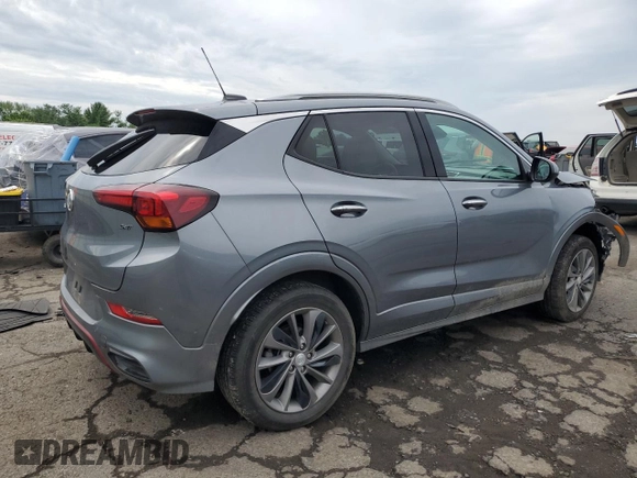 2021 Buick Encore GX Essence with VIN KL4MMGSL6MB168476, listed as a Copart auction lot 64401285 with 19,609 mi miles and Salvage title. Bid and sale history available at DreamBid. Image 3.