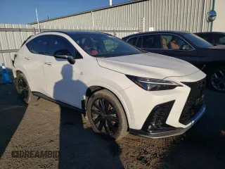 2023 Lexus NX with VIN 2T2KGCEZ7PC027611, listed as a Copart auction lot 72510804 with 19,525 mi miles and Salvage Title. Bid and sale history available at carsss.com. Image 4.