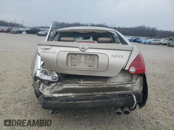 2005 Nissan Maxima 3.5 SE with VIN 1N4BA41E85C841518, listed as a Copart auction lot 48256535 with 226,023 mi miles and Salvage Title. Bid and sale history available at carsss.com. Image 6.