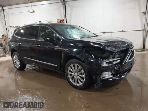 2019 Buick Enclave Essence with VIN 5GAEVAKWXKJ216712, listed as a IAAI auction lot 41440257 with 53,599 mi miles and . Bid and sale history available at carsss.com. Image 1.