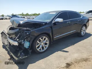 2017 Chevrolet Impala Premier with VIN 1G1145S37HU185335, listed as a Copart auction lot 60162425 with 104,761 mi miles and Salvage title. Bid and sale history available at DreamBid. Image 1.