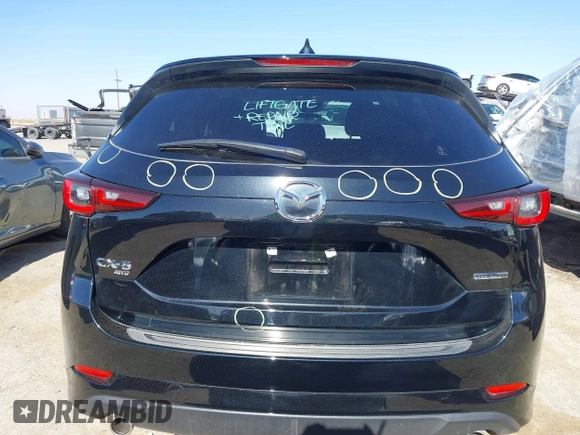 2025 Mazda CX-5 2.5 S Select Package with VIN JM3KFBBL9S0538555, listed as a IAAI auction lot 41421222 with 3,387 mi miles. Bid and sale history available at carsss.com. Image 16.