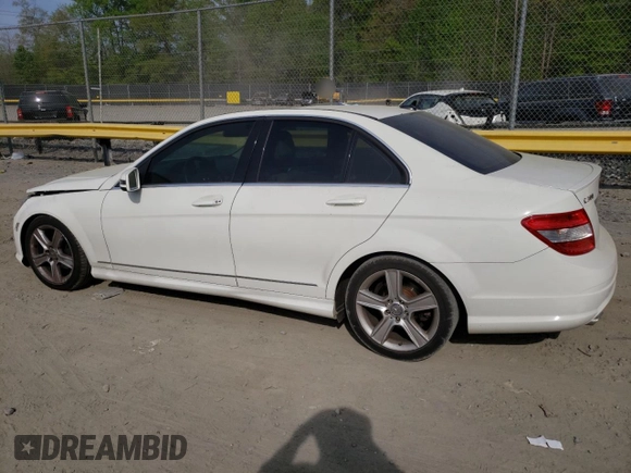 2011 Mercedes-Benz C 300 Sport with VIN WDDGF8BB1BR186307, listed as a Copart auction lot 54422265 with 98,377 mi miles and Salvage Title. Bid and sale history available at carsss.com. Image 2.