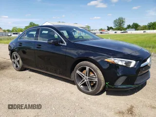 2019 Mercedes-Benz A 220 with VIN WDD3G4FB4KW021352, listed as a Copart auction lot 57049025 with 28,545 mi miles and Salvage title. Bid and sale history available at DreamBid. Image 4.