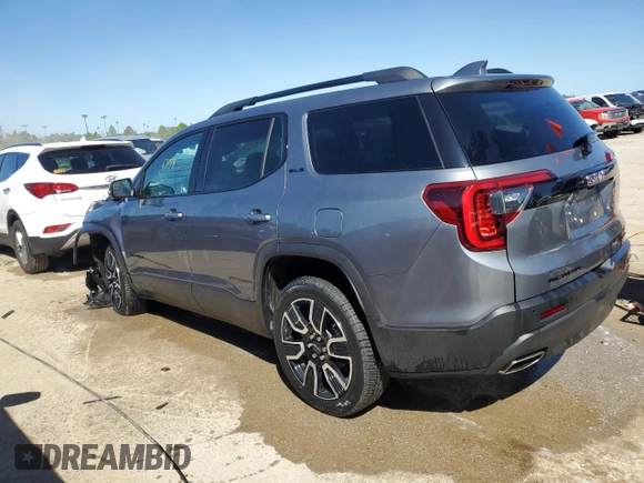 2021 GMC Acadia SLE with VIN 1GKKNRL44MZ139888, listed as a Copart auction lot 57561654 with 63,144 mi miles and Salvage Title. Bid and sale history available at carsss.com. Image 2.