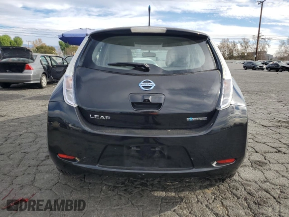 2011 Nissan LEAF SL with VIN JN1AZ0CP0BT004797, listed as a Copart auction lot 42435985 with 39,881 mi miles and Clean Title. Bid and sale history available at carsss.com. Image 6.