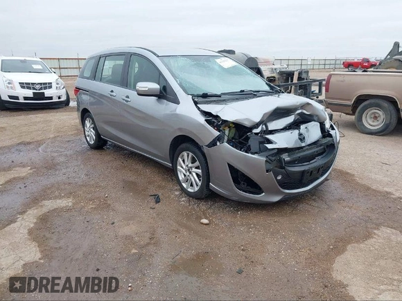 2013 Mazda 5 Sport with VIN JM1CW2BL4D0162105, listed as a IAAI auction lot 41190257 with 186,255 mi miles and . Bid and sale history available at carsss.com. Image 1.