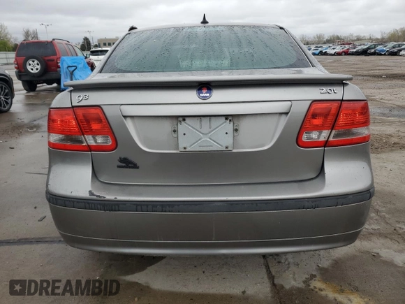 2004 Saab 9-3 with VIN YS3FD45Y741016905, listed as a Copart auction lot 54404045 with 170,435 mi miles and Salvage Title. Bid and sale history available at carsss.com. Image 6.