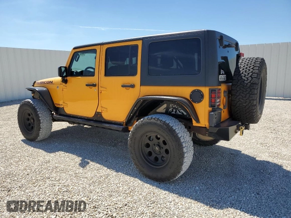 2013 Jeep Wrangler Unlimited Rubicon with VIN 1C4BJWFG9DL543798, listed as a Copart auction lot 49322385 with 159,674 mi miles and Salvage Title. Bid and sale history available at carsss.com. Image 2.