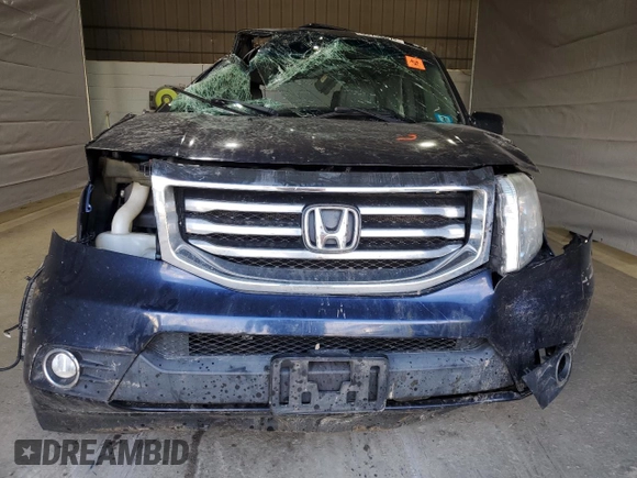2013 Honda Pilot Touring with VIN 5FNYF4H93DB039720, listed as a Copart auction lot 50798675 with Not Provided miles and Salvage Title. Bid and sale history available at DreamBid. Image 5.