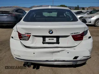 2017 BMW 4 Series 430i xDrive with VIN WBA4F9C33HG813021, listed as a Copart auction lot 63780845 with 69,520 mi miles and Salvage title. Bid and sale history available at DreamBid. Image 6.
