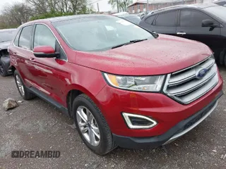 2016 Ford Edge SEL with VIN 2FMPK3J81GBC40046, listed as a IAAI auction lot 41945643 with 71,109 mi miles. Bid and sale history available at carsss.com. Image 1.