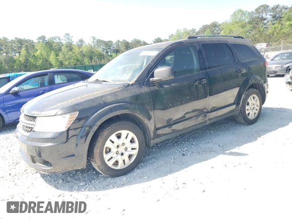 2017 Dodge Journey SE z VIN 3C4PDCAB5HT658934, wystawiony jako Copart lot #52829705 z przebiegiem 177 478 mil mil oraz Szkoda całkowita • Salvage title. Historia ofert i sprzedaży dostępna na DreamBid. Obrazek 1.