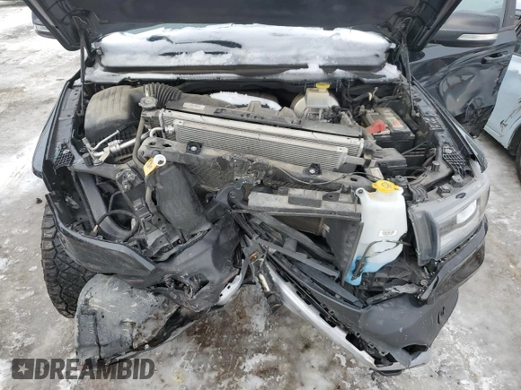 2019 Ram 1500 Rebel z VIN 1C6SRFLT1KN915220, wystawiony jako Copart lot #87608625 z przebiegiem 75 136 mil mil oraz Szkoda całkowita • Salvage title. Historia ofert i sprzedaży dostępna na DreamBid. Obrazek 11.