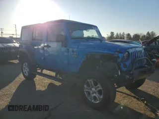2015 Jeep Wrangler Unlimited Rubicon with VIN 1C4BJWFGXFL772056, listed as a Copart auction lot 48470425 with 106,367 mi miles and Salvage Title. Bid and sale history available at carsss.com. Image 4.