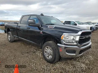 2023 Ram 2500 Tradesman with VIN 3C6UR5HL1PG503505, listed as a Copart auction lot 86852754 with 34,395 mi miles and Salvage Title. Bid and sale history available at carsss.com. Image 4.