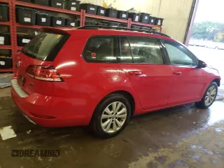 2018 Volkswagen Golf SportWagen S with VIN 3VW117AU7JM750793, listed as a Copart auction lot 69755533 with 47,292 mi miles. Bid and sale history available at carsss.com. Image 3.