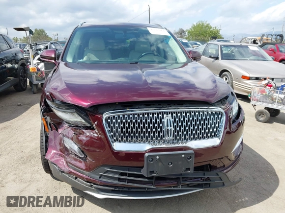 2019 Lincoln MKC Select with VIN 5LMCJ2C95KUL22363, listed as a IAAI auction lot 42245861 with 34,316 mi miles and . Bid and sale history available at DreamBid. Image 12.