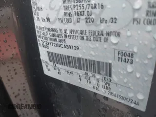 2004 Ford F-150 XL с VIN 2FTRF172X4CA89139, выставлен на аукционе IAAI как лот 42038181 с пробегом Не указан миль и . История ставок и продаж доступна на DreamBid. Изображение 9.