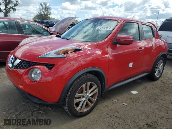 2017 Nissan Juke S with VIN JN8AF5MR6HT703027, listed as a Copart auction lot 43334215 with Not Provided miles and Non Repairable. Bid and sale history available at DreamBid. Image 1.